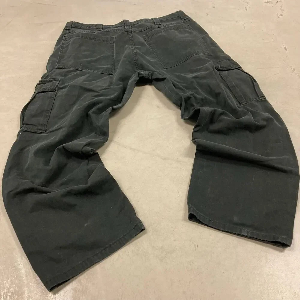 vintage baggy wrangler cargo pants 36x30